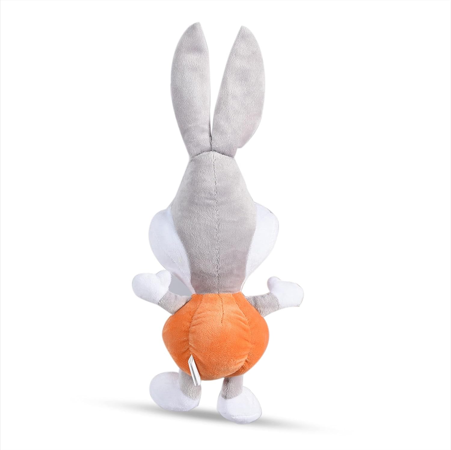 Bugs Bunny Halloween Big Head Pumpkin Plush Dog Toy | Medium Squeaky Dog Chew Toy, 9 Inch, (FF16973)