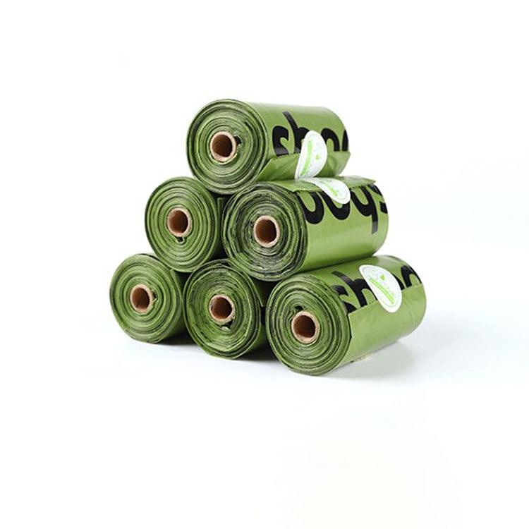 Eco-Friendly Pet Waste Bag Set: Convenient, Biodegradable, And Dispenser Included