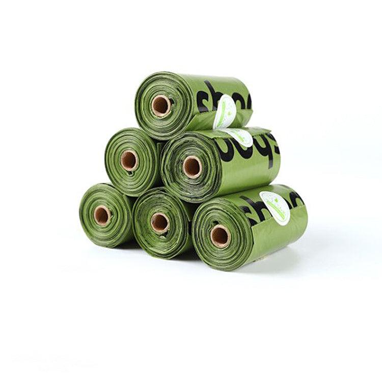 Eco-Friendly Pet Waste Bag Set: Convenient, Biodegradable, And Dispenser Included