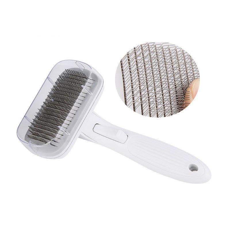 Luxury Pet Grooming Tool: Automatic Hair Brush Remover For Dogs And Cats