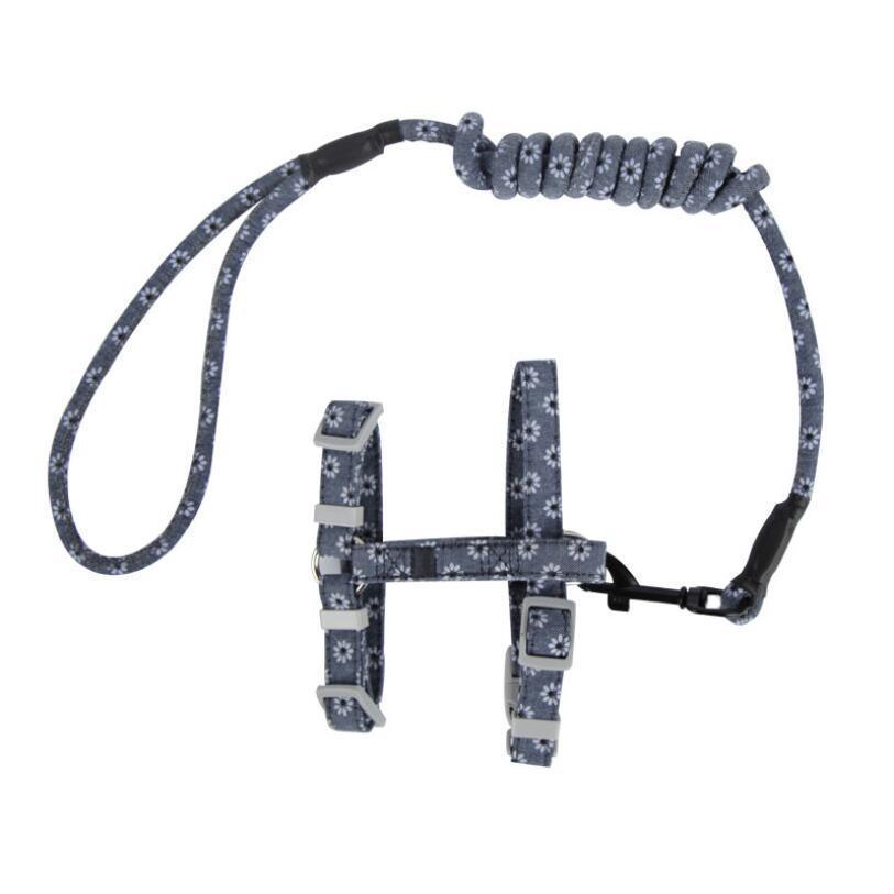 Anti-Tug Floral Cat Leash