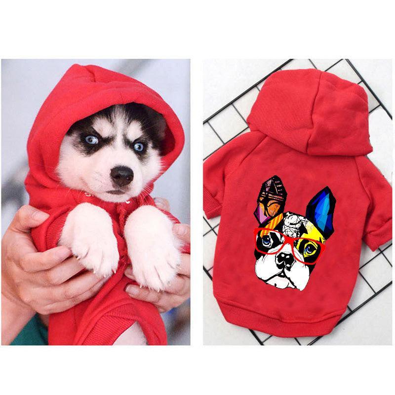 Cozy Canine Cotton Hoodie - Winter Warmth For Your Furry Friend