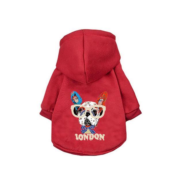 Cozy Canine Cotton Hoodie - Winter Warmth For Your Furry Friend