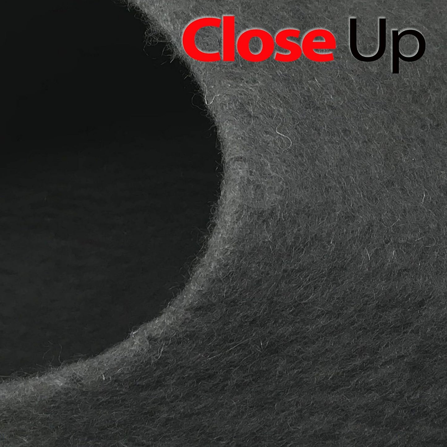 100% Natural Wool Eco-Friendly Cat & Kitten Cave Bed - Cozy House Indoor Bed for Cats & Kittens - Pet Felt Cat Cave, Cushion, Cove, Nest, Hideout, Hideaway, Tent, Tunnel Beds (Dark Gray)