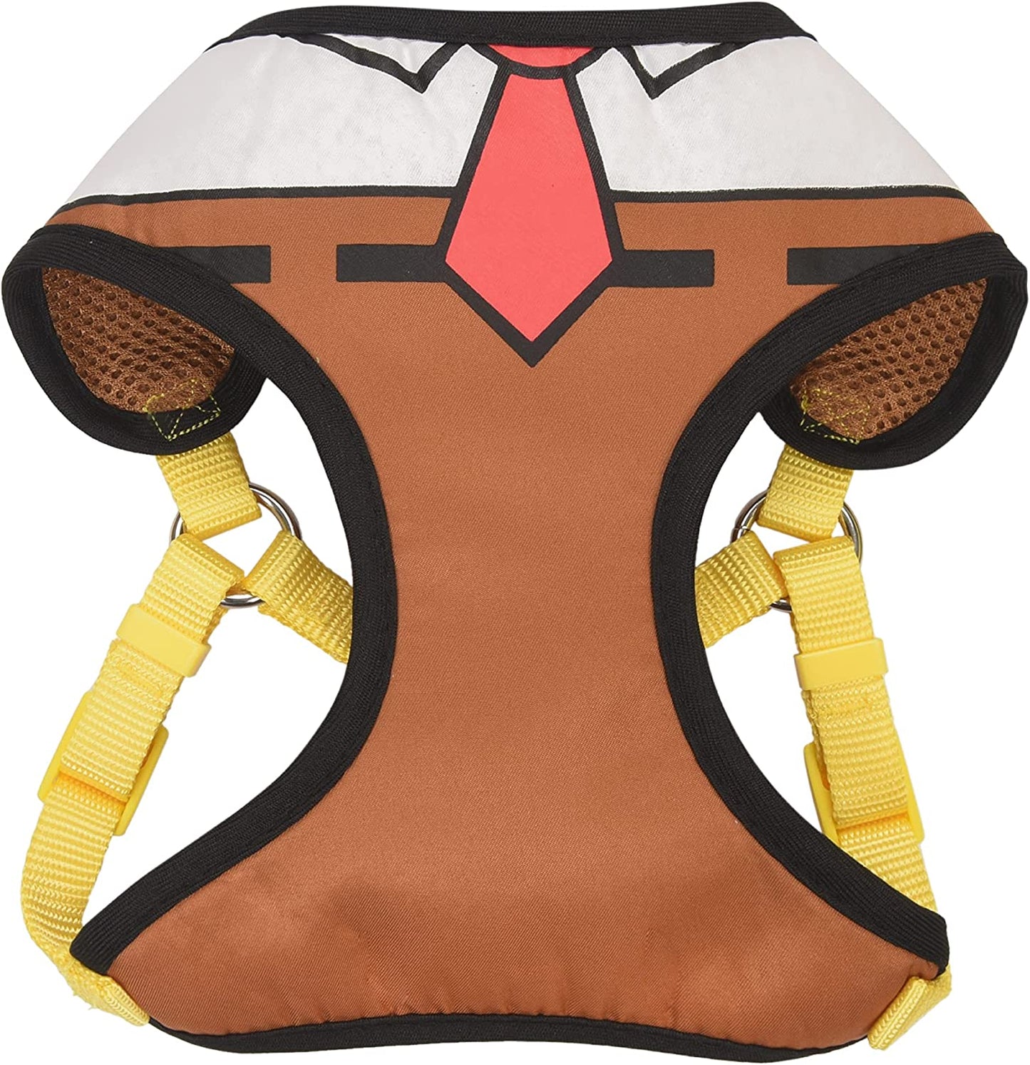 Spongebob Squarepants for Pets Dog Harness for Medium Dogs | No Pull Dog Harness for Spongebob Fans, Designed with Classic Spongebob Outfit | Soft and Comfortable Medium Dog Apparel